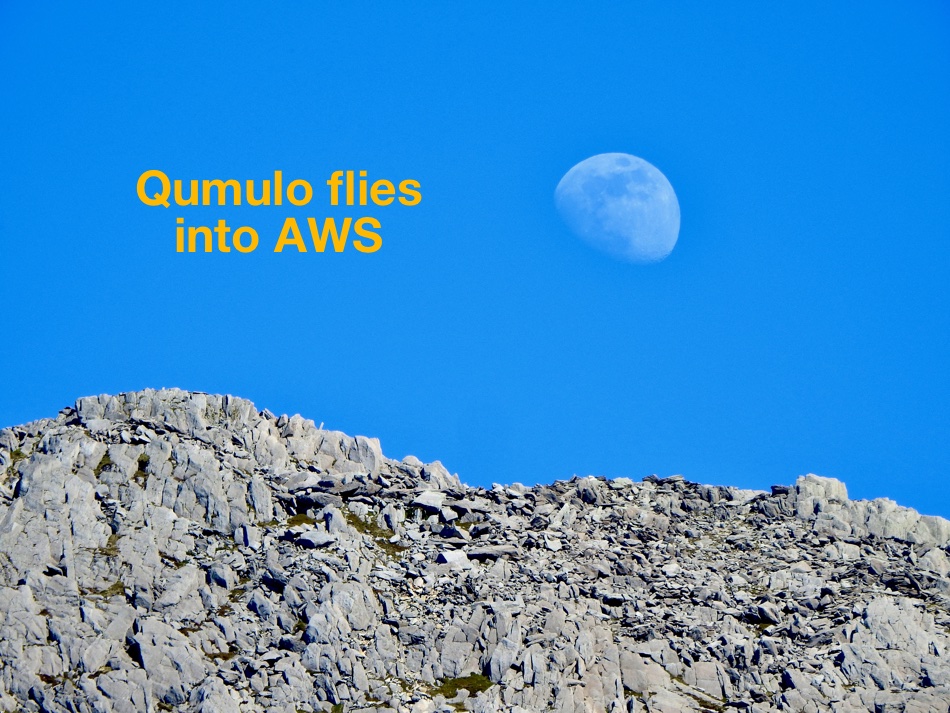 Qumulo launches Cloud Native file system on AWS. @BlocksandFiles @Chris_Mellor bit.ly/440jev3 @qumulo #MultiCloud #FileStorage #GNS #NAS #FastIO #ScaleOut #U3 #Azure #PrimaryStorage #ITPT @ITPressTour