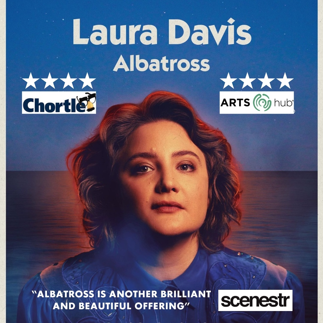 A wave of amazing reviews for @lauradaviscomic’s new show Albatross 👏 Catch Laura at @micomfestival until Sunday 21st April (7:50pm), and in Edinburgh this August! 💫