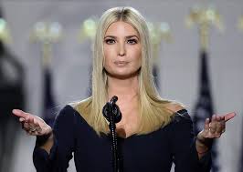 It's mind boggling many are tricked by Ivanka. 

'Raised'by the Central Park Five 'influencer', grandfather & father sued by government, father became a traitor, a rapist again ( I say,) friend of infamous Epstein. Oh the stories we've known & know.

Don't trust her- ever.