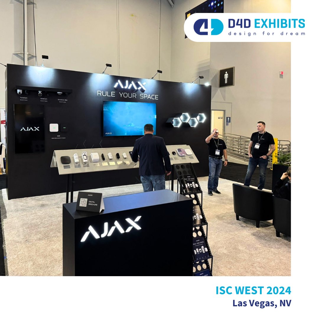 We aim to go beyond your dreams✨💯💫

✅ Custom Hexagon Shelves with LED
✅ Custom Lockable Welcome Desk
✅ 3D Illustrated Logo
✅ Custom Display Unit

@d4dexhibits

@ISCEvents @ajax_systems 
 
#designfordream #exhibitiondesign #iscwest2024 #iscevents