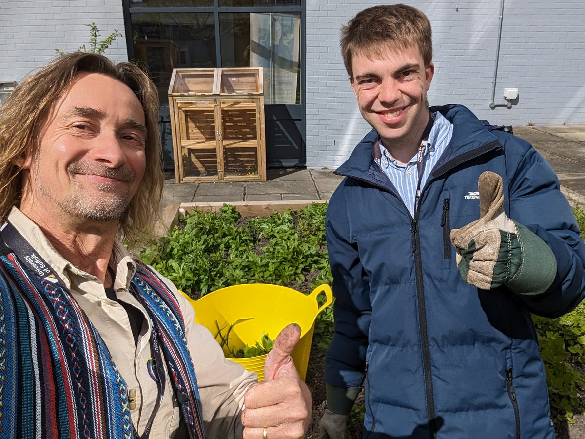 Kevin Wallace (@dr_kev) on Twitter photo I'm with <a href="/Tom_Heathwaite/">Thomas Heathwaite</a> getting ready for the first open session for <a href="/UniofSuffolk/">University of Suffolk</a> Wellbeing Allotment. The best place for students and staff to relax, hold meetings, as well as plant and harvest their own veggies ๐ฑ๐๐ #Wellbeing #Allotment #Sustainability <a href="/UOS_SSI/">Suffolk Sustainability Institute</a> I'm with <a href="/Tom_Heathwaite/">Thomas Heathwaite</a> getting ready for the first open session for <a href="/UniofSuffolk/">University of Suffolk</a> Wellbeing Allotment. The best place for students and staff to relax, hold meetings, as well as plant and harvest their own veggies ๐ฑ๐๐ #Wellbeing #Allotment #Sustainability <a href="/UOS_SSI/">Suffolk Sustainability Institute</a>