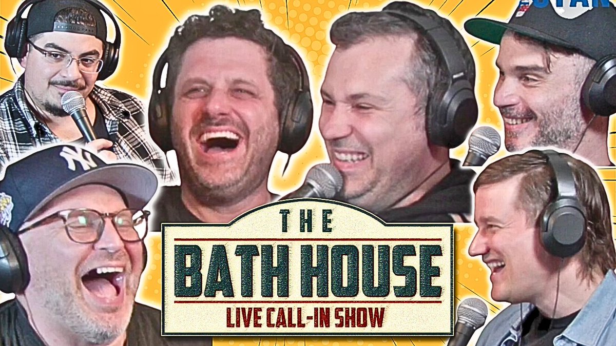 If you missed last night's episode of The Bath House you can watch the replay now youtube.com/live/6roHt8C42…