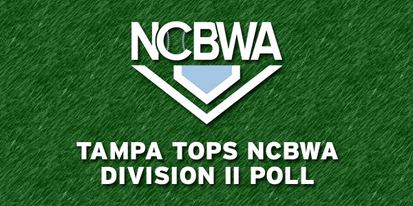 Tampa remains atop our Division II Poll ncbwa.com/a/e4a64360