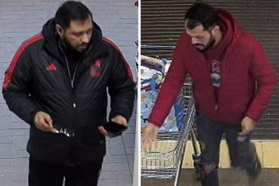 Police hunt two men after bottles of booze stolen from Tesco dlvr.it/T5dmC9