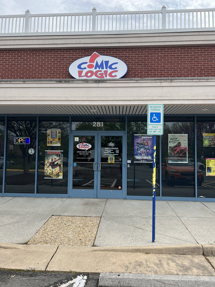uuallan's tweet photo. Northern Virginia folks! You can now pick up a signed copy of Yours Truly, Johnny Dollar at @comiclogicva in Ashburn! 

Rob and the whole crew are so supportive of local comic book creators. Thank you for stocking my comic.

If you are in the area pick up a copy! https://t.co/hhnoZbe8ZL
