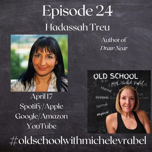 Don't miss this brand new podcast episode of Old School with Michele Vrabel in which we talk about faith, healing, and hope in surviving suffering! 
#podcastinterview #drawnearbook #suffering #faith 
open.spotify.com/episode/3EDn9t…