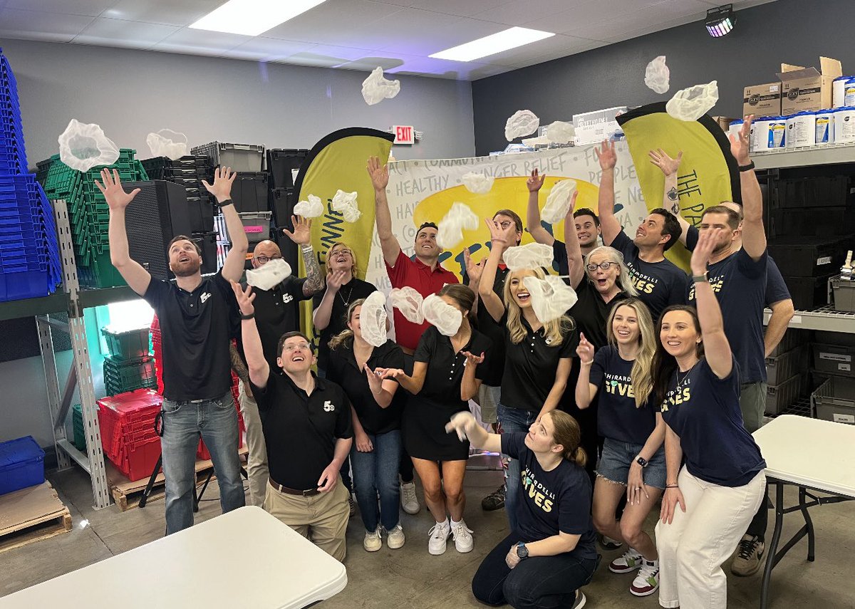 Our 5NEWS team had a great time competing against Ghirardelli employees at The Pack Shack! Collectively we packed thousands of meals in one hour. The USDA says Arkansas is the worst state in America for food insecurity. Thanks for having us Pack Shack, you all do AMAZING work! 💛