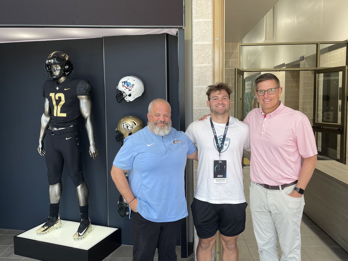 jackberniesand's tweet image. Pleased to announce after a great visit today that I have received an offer to The University of Central Florida! Thank you Coach Blackmon and Coach Larson for the opportunity.