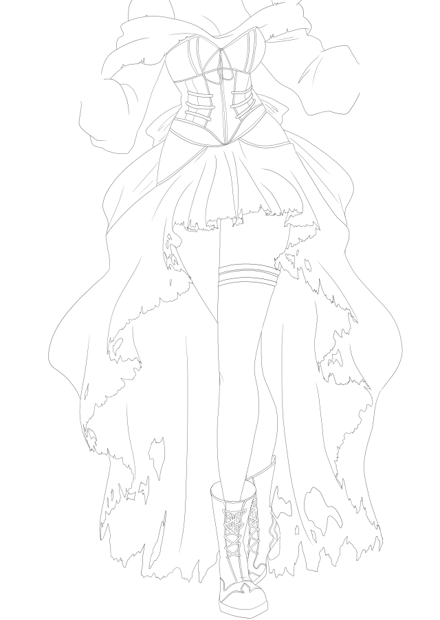 Tweginator's tweet image. Commission WIP

I don&apos;t remember the last time I genuinely enjoyed drawing something but I&apos;ve been having so much fun putting so many details in this outfit.