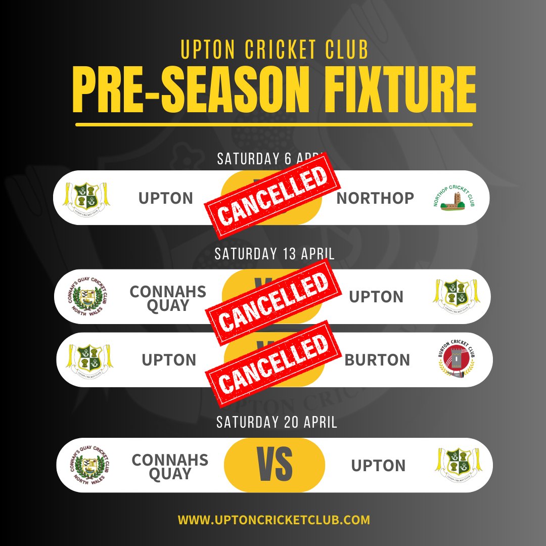 𝗖𝗥𝗜𝗖𝗞𝗘𝗧 𝗜𝗦 𝗕𝗔𝗖𝗞! Finally, there's a chance of getting a pre-season game on as the pre-season game scheduled for last Saturday against Connahs Quay has been rearranged for this Saturday All support welcome as we cross the border💚💛 📍CH5 4DZ 📅 Sat 27 April ⏰1.00pm