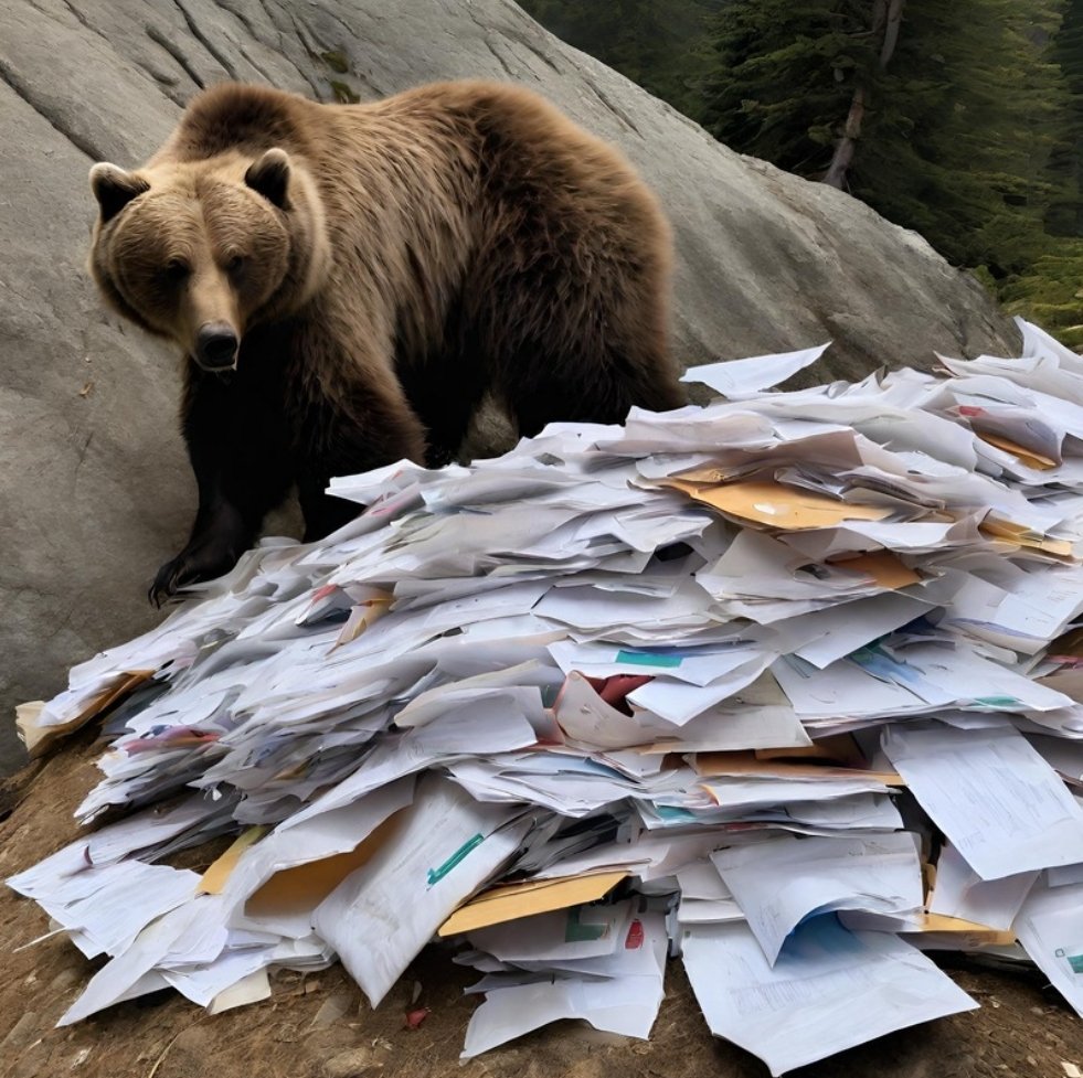 Someone signed me up for Most Eligible Bachelor: Wilderness Edition. Look, I appreciate the sentiment, but I'm more of a "catch my own dinner" kinda guy. Besides, who needs a rose when you have a whole field of wildflowers?  #BachelorBear #WrongShowHoney #BackToTheBerries