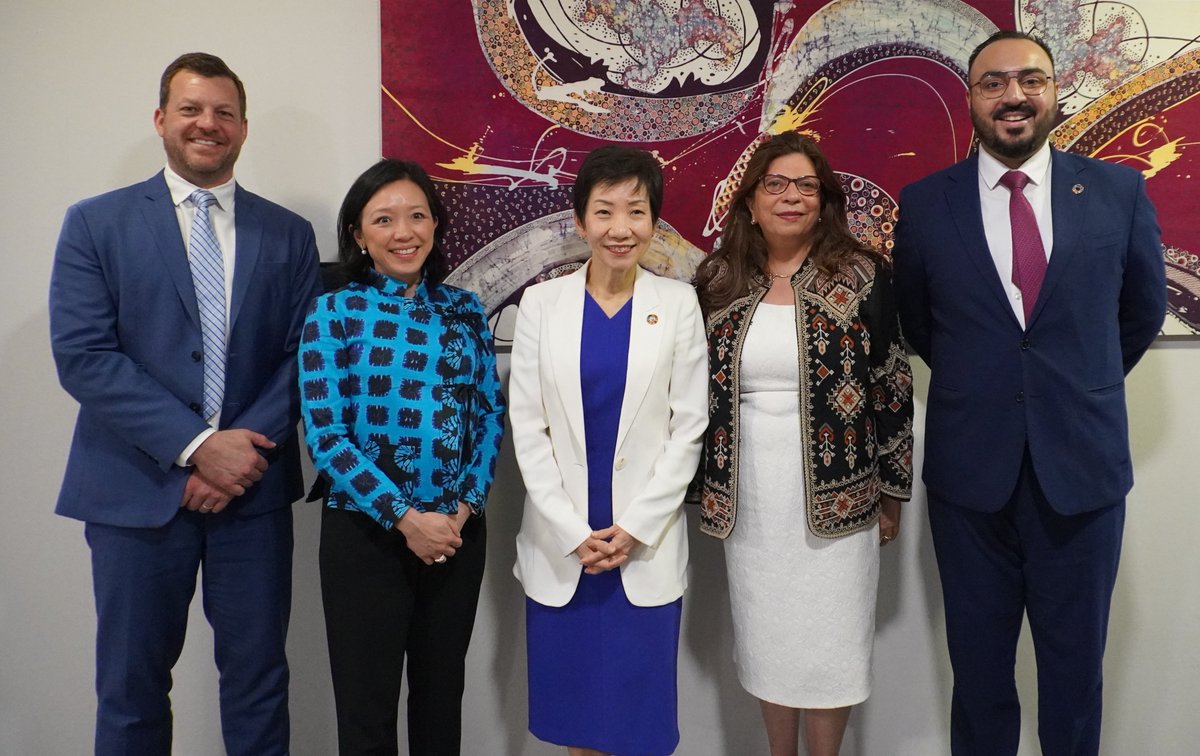 Earlier today, I met with @MSEsingapore's Minister for Sustainability and the Environment, Ms. Grace Fu where we discussed ways we can enhance cooperation for climate action and the latest innovations in the space. Thank you for the insightful conversation!