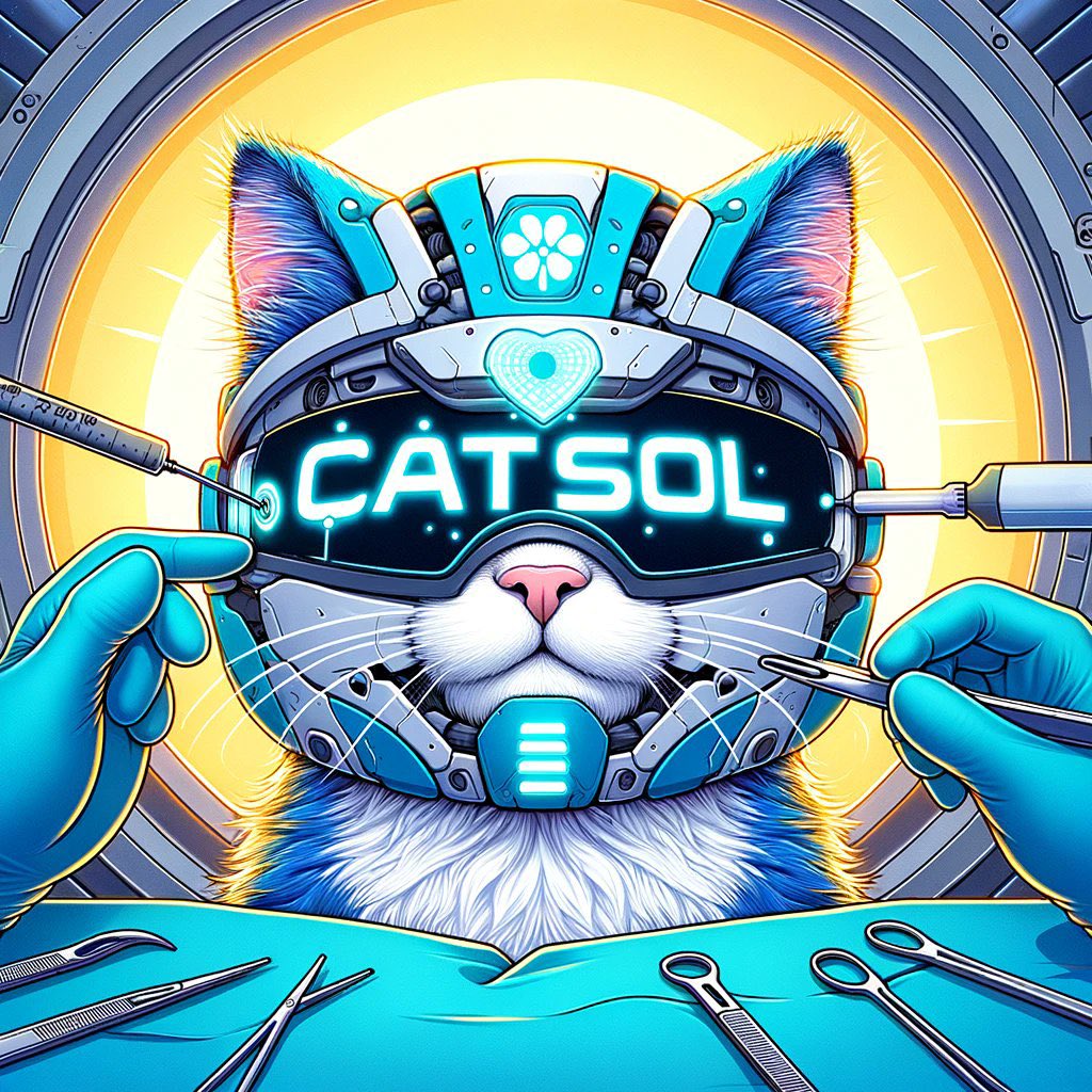 Hey GUYS ! I've been following for a long time is progressing great @CATSOLCOIN 🔥 $SOL hype begins again, plus cat season could explode big 🚀 Contract: 2EbuZqW49w6q3zHPpaybdfFnyxEbgfrwm4gjrehH8moj Telegram : t.me/+GUKvSnfpFNllM… Direct link : dexscreener.com/solana/4nz8zfs……