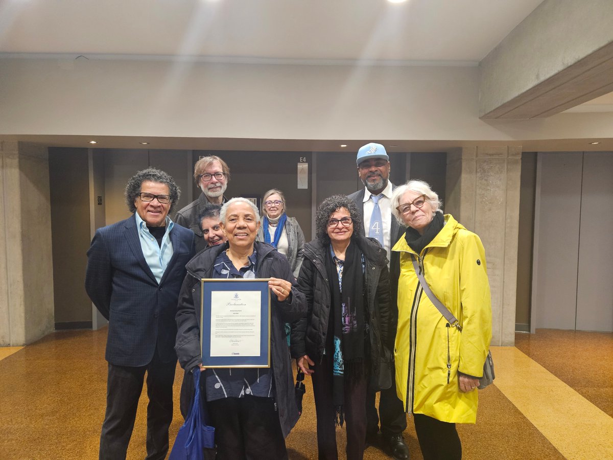 City of Toronto celebrates National Poetry Month
with Toronto Poet Laureate Lillian Allen
Mayor Olivia Chow received National Poetry Month Proclamation
on April 17, 2024, City Hall
#NationalPoetryMonth, #celebration, #proclamation, #mayor, #PoetLaureate, #CityCouncil, #Toronto
