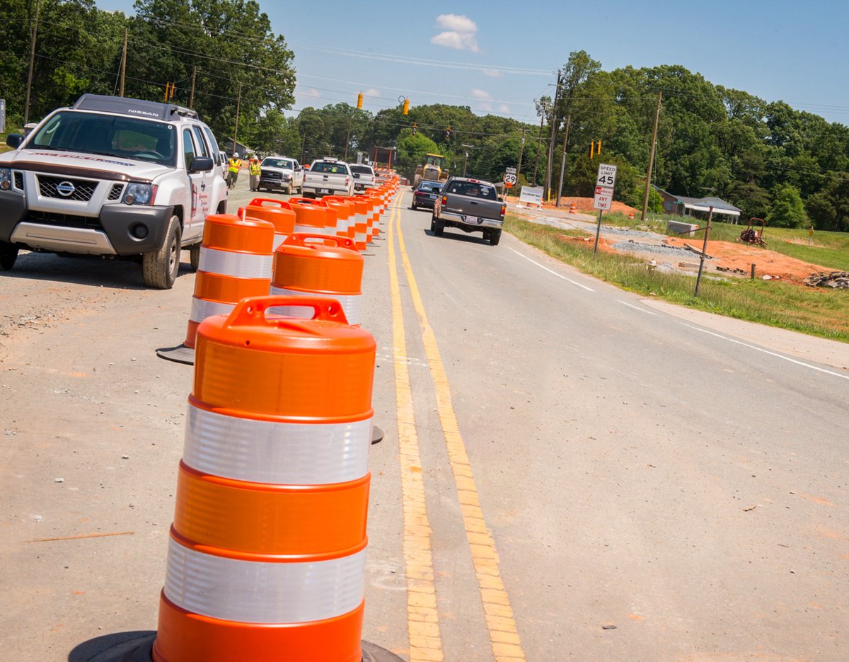 Orange cones flashing, Distractions away, phones down. Safety in focus. #NWZAW #HaikuDay