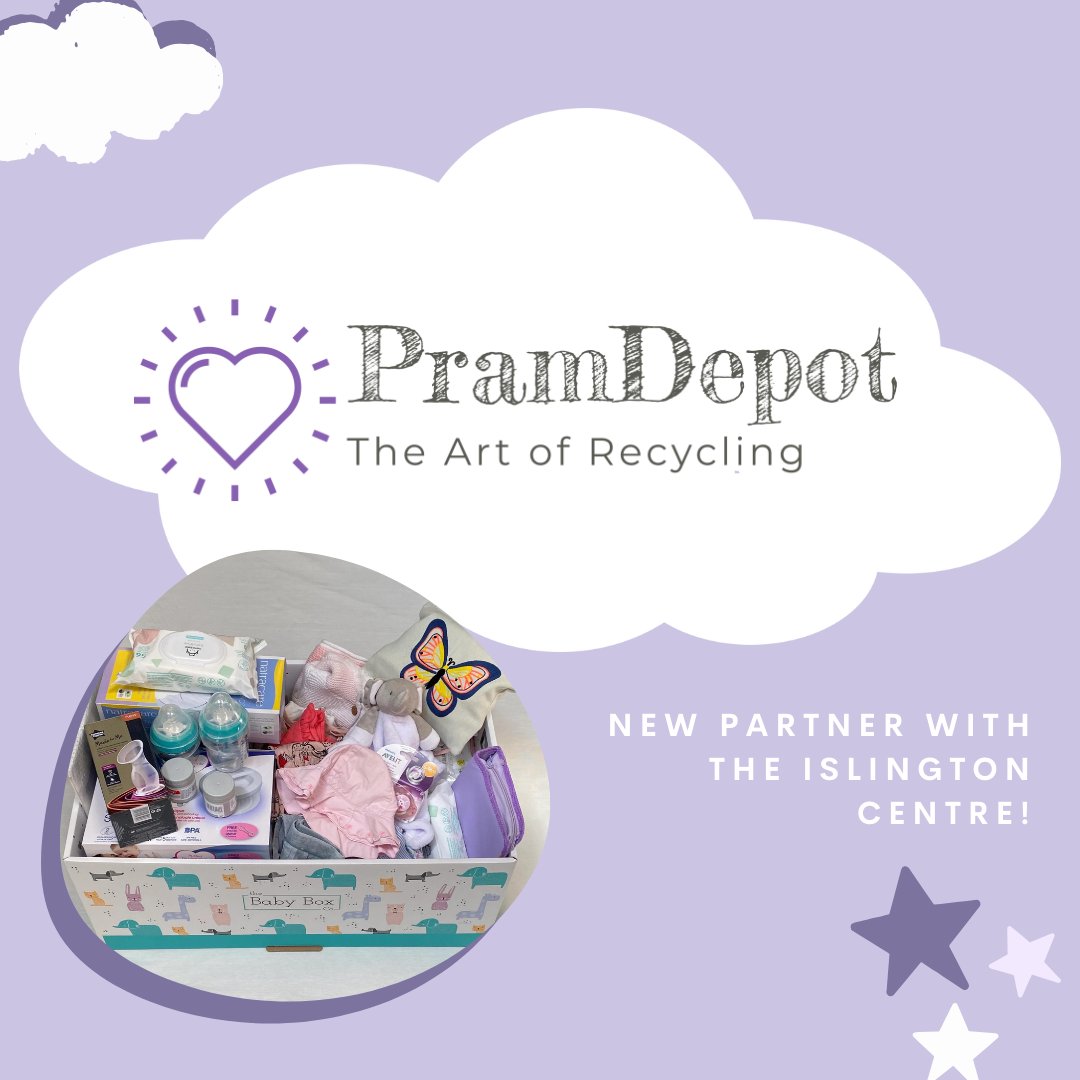 We are very excited to be partnering with @pramdepot. PramDepot provides boxes filled with high quality recycled baby items to vulnerable new mums and their babies in London including everything needed in the first month: blankets, nappies, bottles, bibs, clothes, pads, etc, 🍼🧸