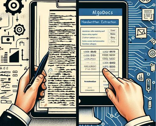 AlgoDocs's tweet image. Handwritten data & key-value pairs? No problem! AlgoDocs extracts it all. Free forever (50 pages/month)! #AutomateDataExtraction #NoMoreManualEntry #TableExtraction #OCRAlgorithms #AIHandwritingRecognition ✍️ #AlgoDocsOCRRevolution 🔄🔍 #ImageToExcel #PdfToExcel