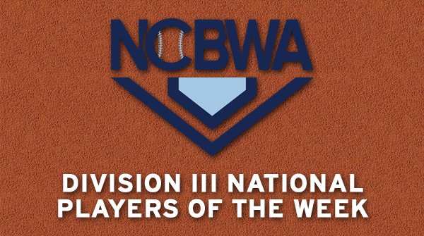 Our Division III National Players of the Week: ncbwa.com/a/2defec47