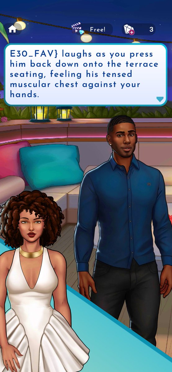 boops_queen's tweet photo. @LoveIsland_Game Just wanna let you guys know there’s a little bit of a writing issue right here! https://t.co/VwE3UFKEVO