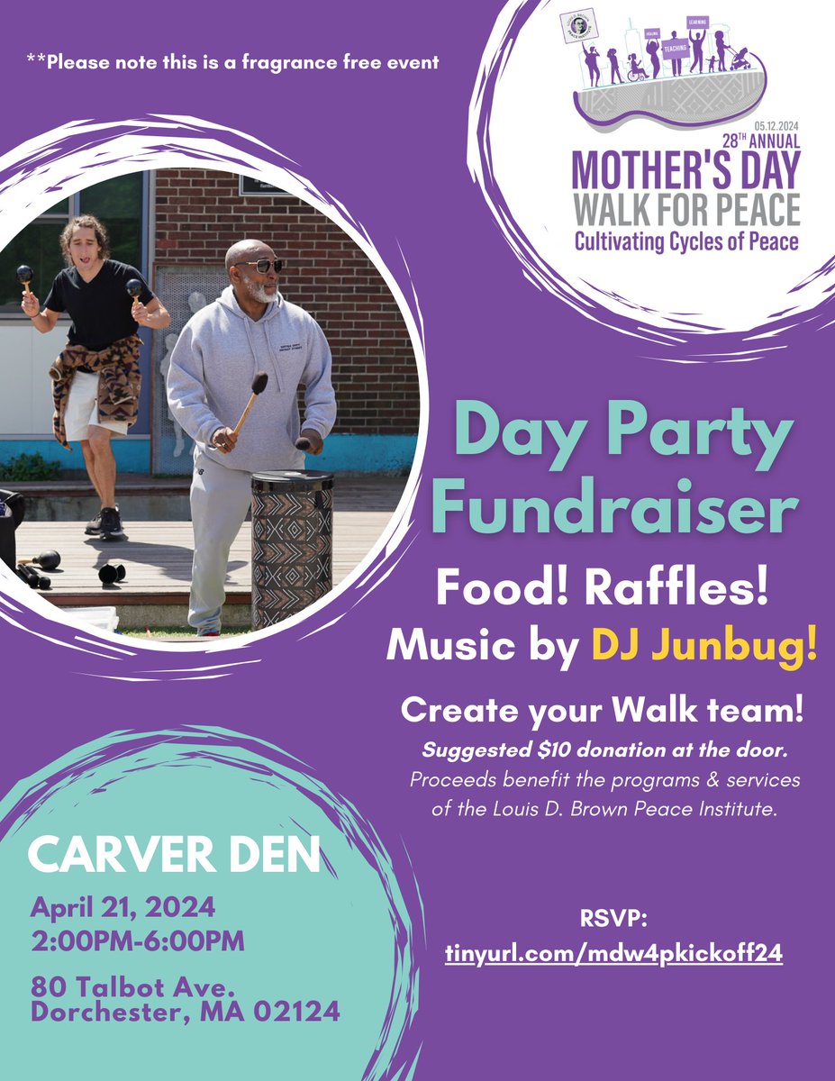 We're just 4 days away from this year's Day Party! Bring your friends and family along for an afternoon filled with food, raffles, and dancing! DJ Junbug will spin the tunes and keep the energy high! Suggested donation is $10, and all proceeds benefit our Programs & Services.