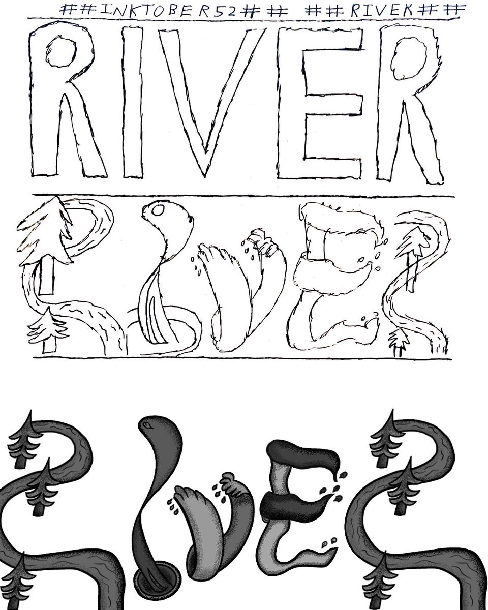 ZeroMotionPro's tweet photo. #inktober52 prompt 15. River

I wanted this one to feel different to my version for Splash.
I am happy with how it came out.

Feel free to look forward to more Inktober52 designs from me each week.
I hope you like the format I’ve gone with.
Please let me know of any feedback. https://t.co/Bi3f8GGVsF