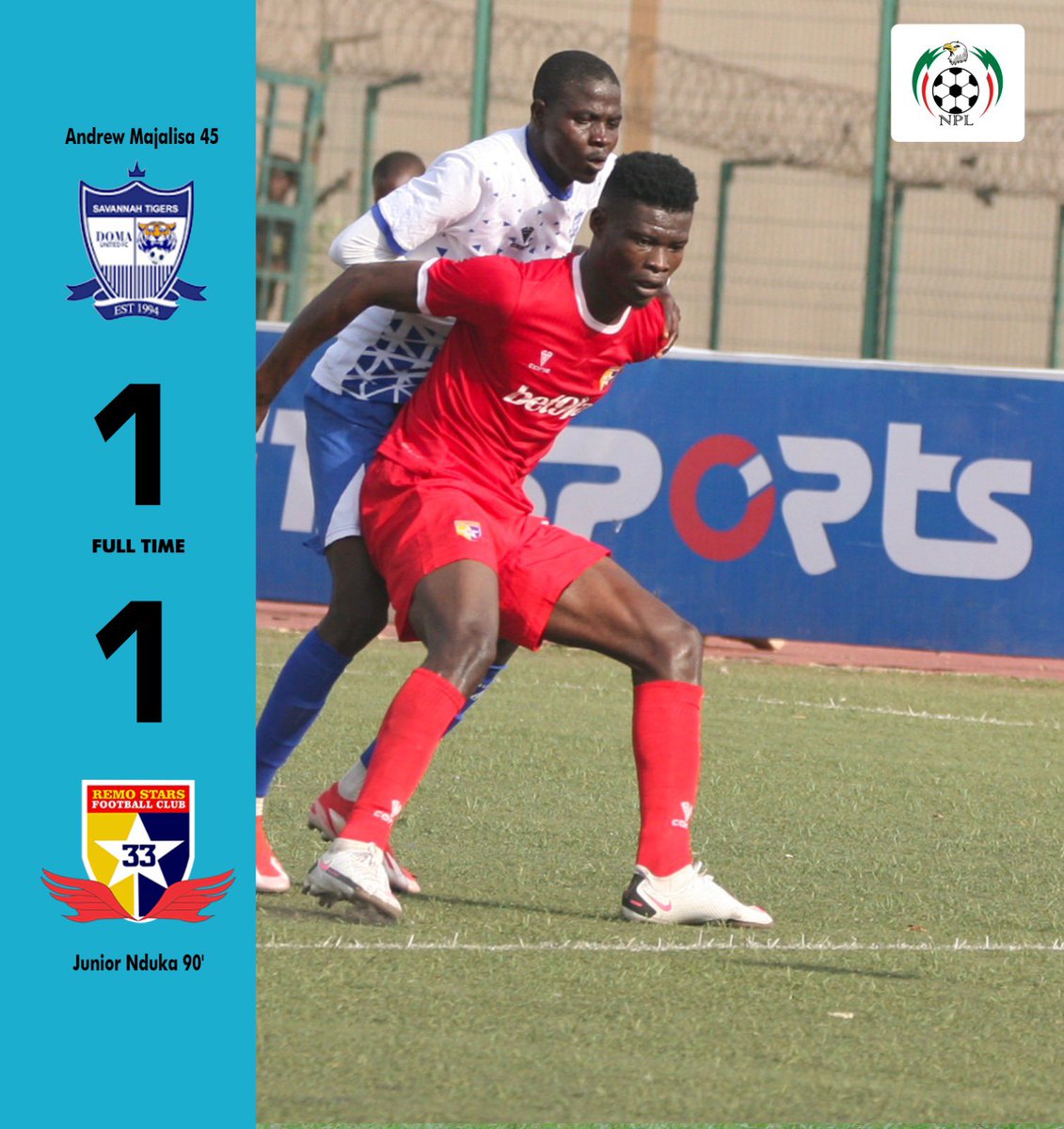 RemoStarsSC's tweet photo. Only a point on the road 🙃
#DOMREM | #NPFL24
#WeAreRemoStars https://t.co/KWpGd1Sy7c