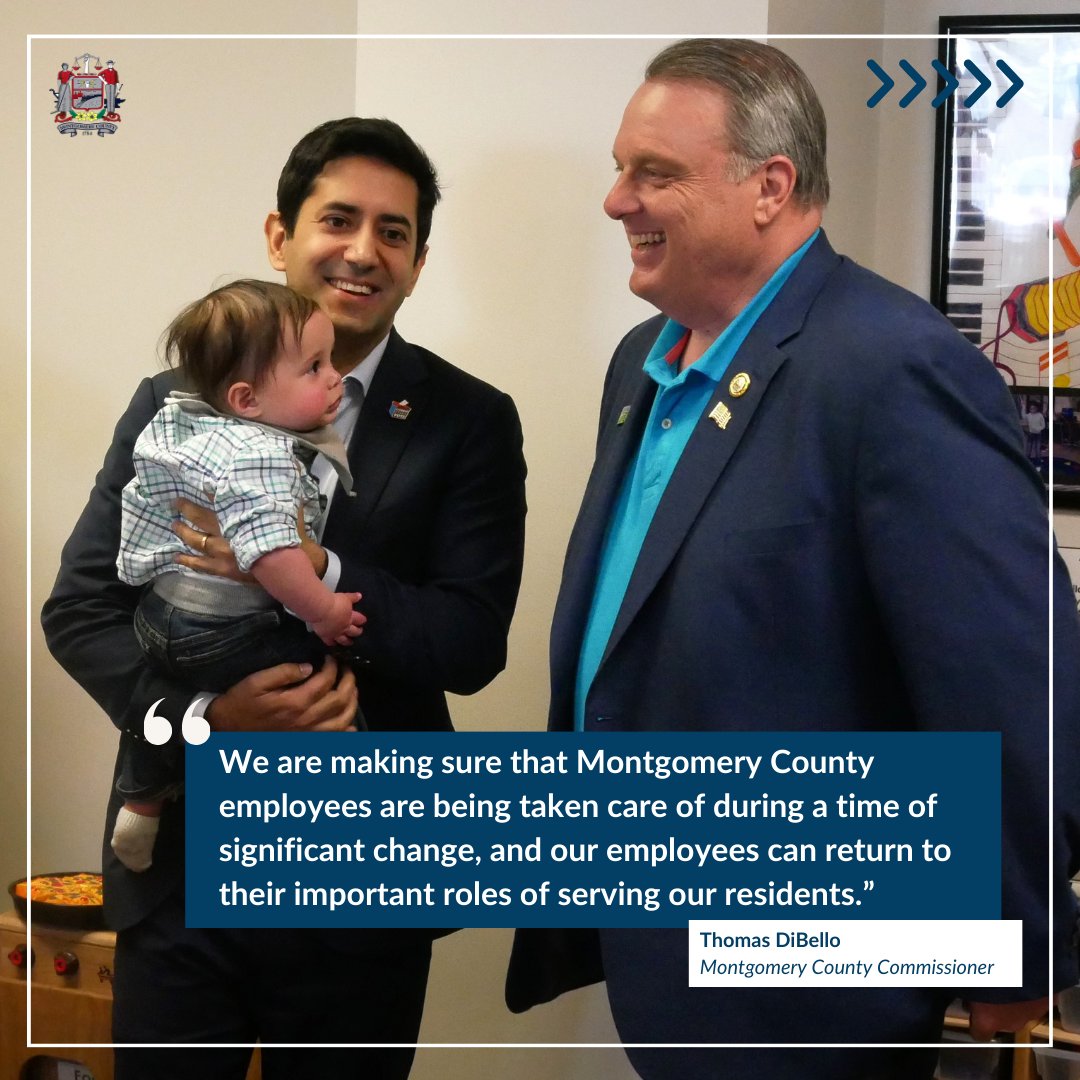 #MontcoPA is one of the best places to live, work & visit - & our employees are a big reason why. Last week, our Commissioners announced an expansion of our Paid Parental Leave benefit, offering more support and & flexibility to those who work so hard in support of residents.