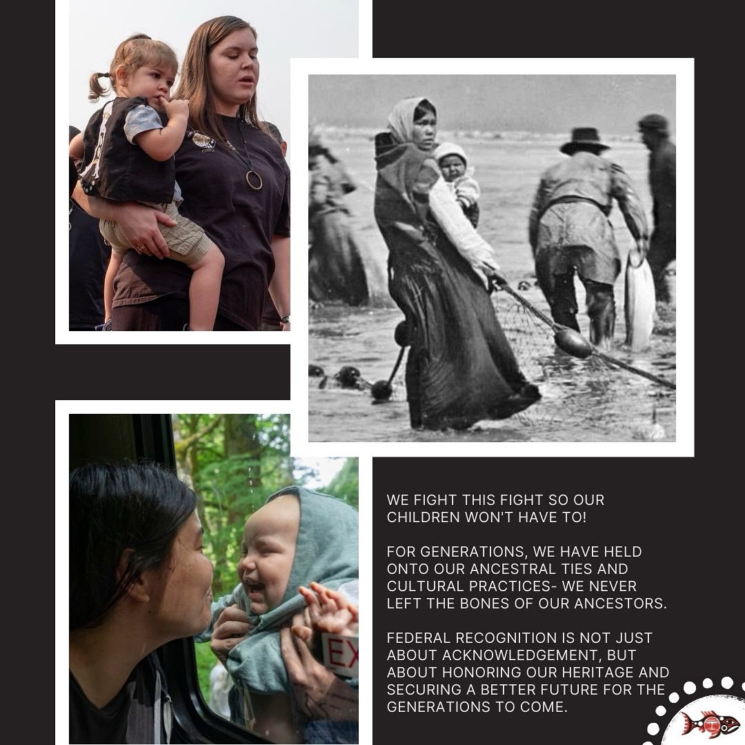 chinook_nation's tweet image. Join us in supporting our journey. #chinookjustice 

We urge you to sign our petition (link in bio or chinookjustice.org/petition) and please share to show Congress the magnitude of our support in order to get our recognition bill introduced and passed.

 #WeAreStillHere #Indigenous