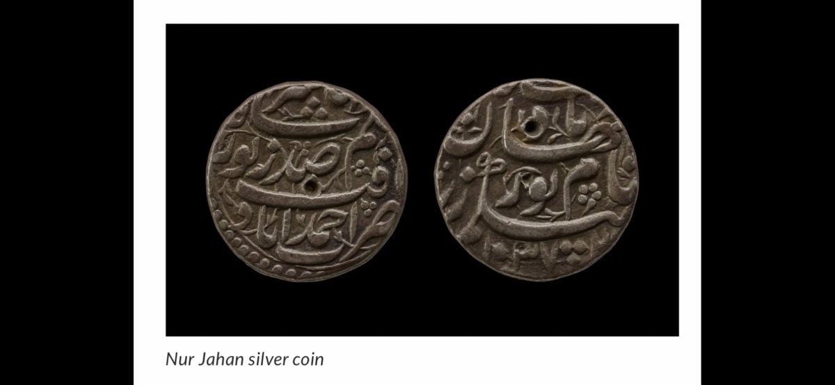 Must-listen (we have quite a Nur Jahan fan club @McrMuseum) .. Nur Jahan - the only Mughal woman to have coins issued in her name. Her story and these beautiful coins greet you as you enter the South Asia Gallery @NusratAhmedMM