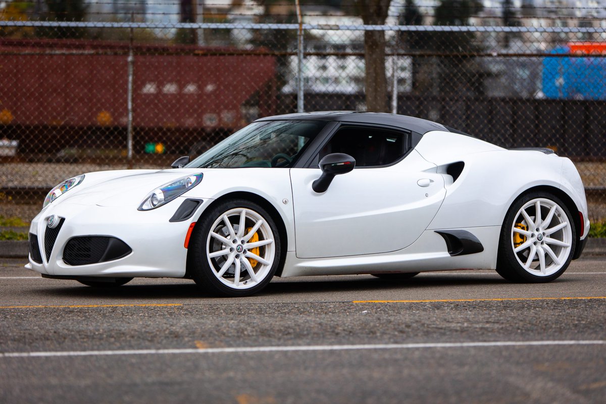 Now live at BaT Auctions: 2018 Alfa Romeo 4C Coupe. bringatrailer.com/listing/2018-a…