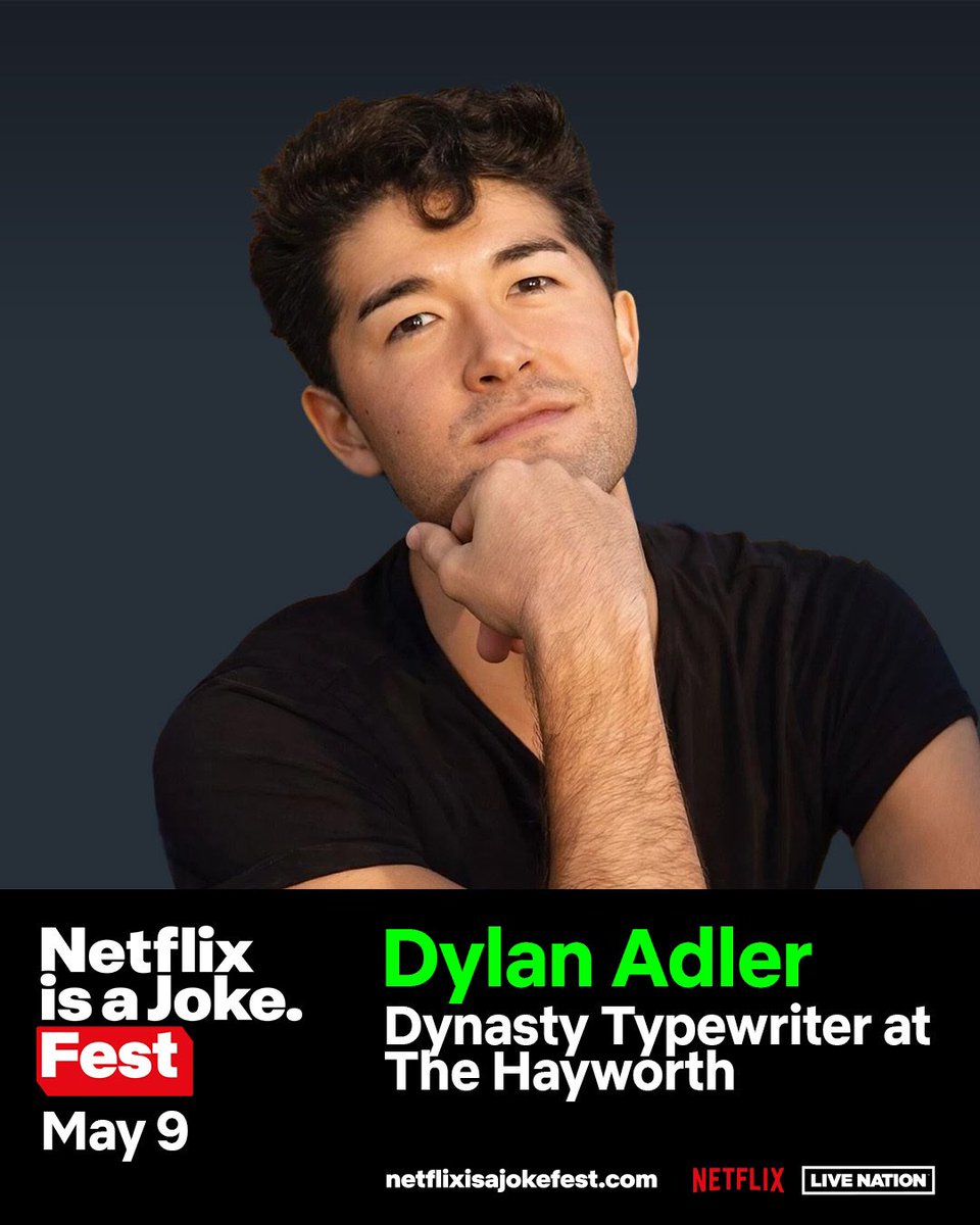 It’s giving get your tix to my show 5/9 @JoinTheDynasty in LA for @NetflixIsAJoke right here 👇🏼👇🏼 netflixisajokefest.com/shows/dylan-ad…