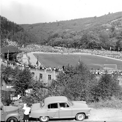 Otto-Grotewohl Stadion, #Aue, #German Democratic Republic (#EastGermany), May 1964