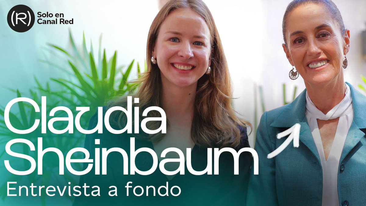 🇲🇽 Aquí tenéis la entrevista exclusiva de @inafinogenova a Claudia Sheinbaum, candidata a la presidencia de México 👇🏽 📺 youtu.be/ZMsXB9aWsxg