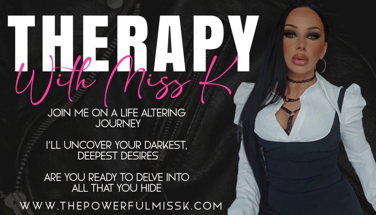 Schedule your weekly appointment with your newest 'Therapist' I know ALL your deepest darkest secrets. I'll expose you to all that you desire. You'll leave lighter, fully awakened with true purpose ✨️ @AbstraktMe #roleplay