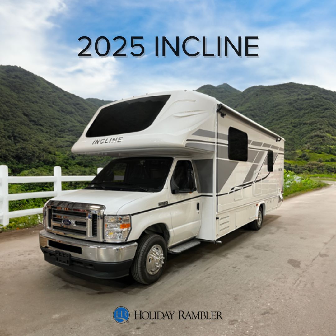 Introducing the 2025 Incline by Holiday Rambler: a triumphant return to the Class C industry, setting higher standards for excellence. 

Stay tuned for floorplans, decor packages, and more!

#ThisisLiving #HolidayRambler