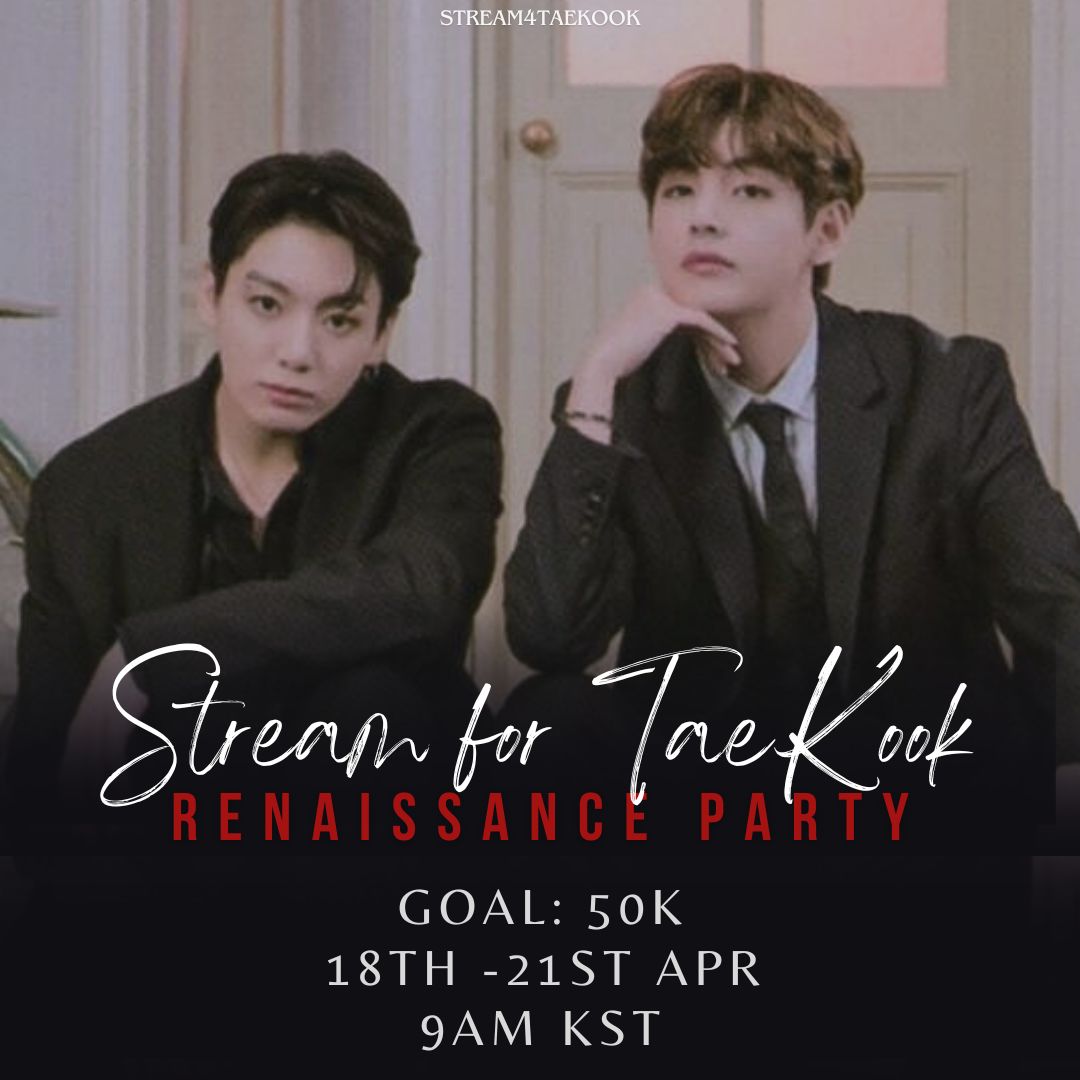 STREAM FOR TAEKOOK tweet media