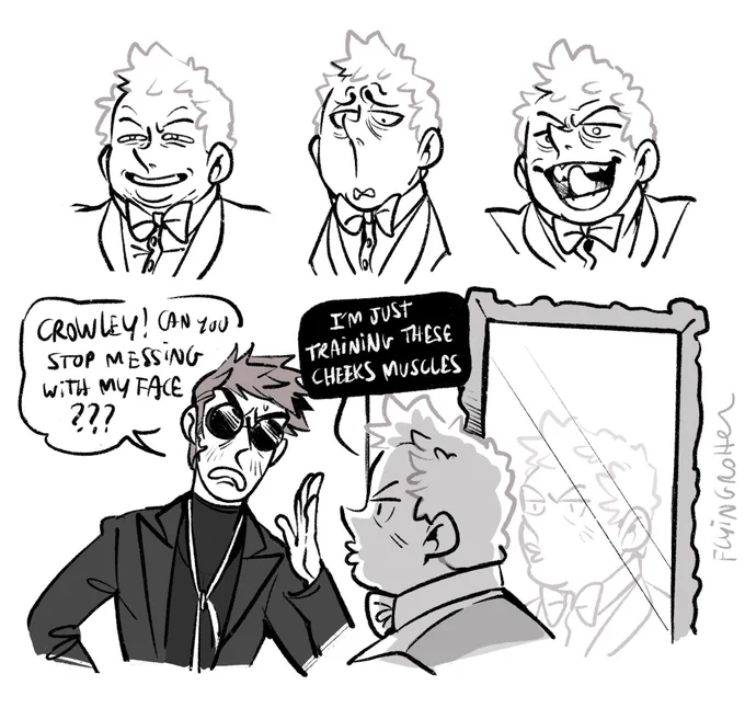 The S1 Swapping.Pt.2#GoodOmens 