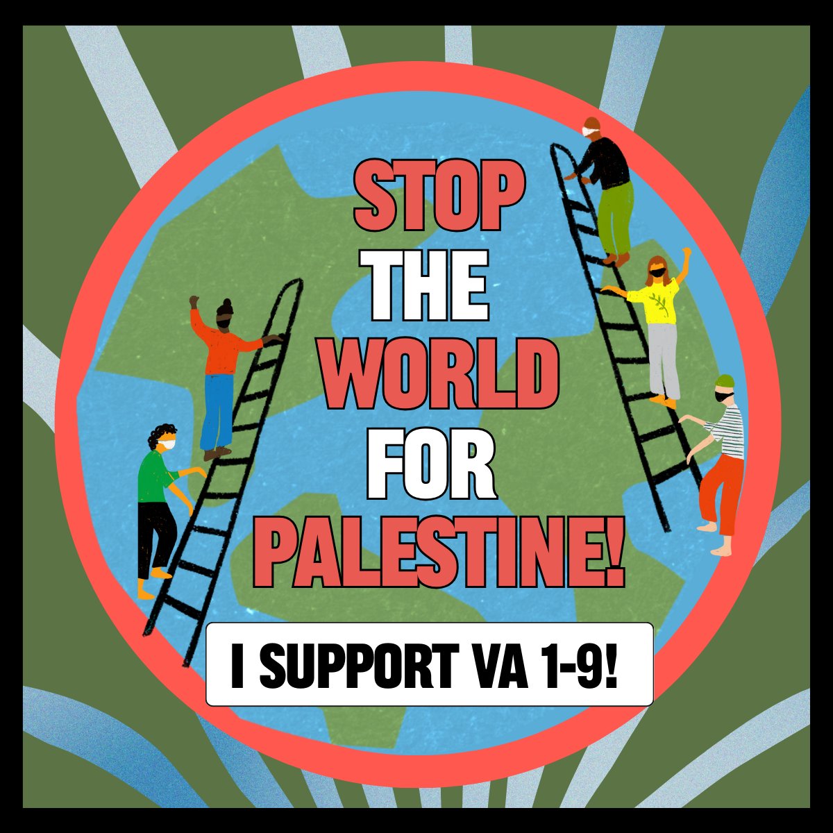 the #virginiaI9 protesters were right & just to demand an end to state-funded genocide. as recently as nov 2023, virginia donated 12,000 lbs of police equipment to further genocide. i stand with the protestors and i demand @colette4rva drops their charges NOW. #VAI9forPalestine