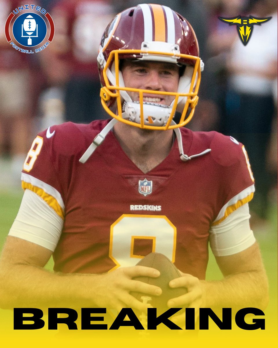#BREAKING: The San Antonio Brahmas are bringing in QB Kevin Hogan, per @JamesLarsenPFN Higab has a decent amount of NFL experience being on the Redskins, Chiefs, Browns, Titans. Quinten Dormady is set to be QB1 this week. #UFL