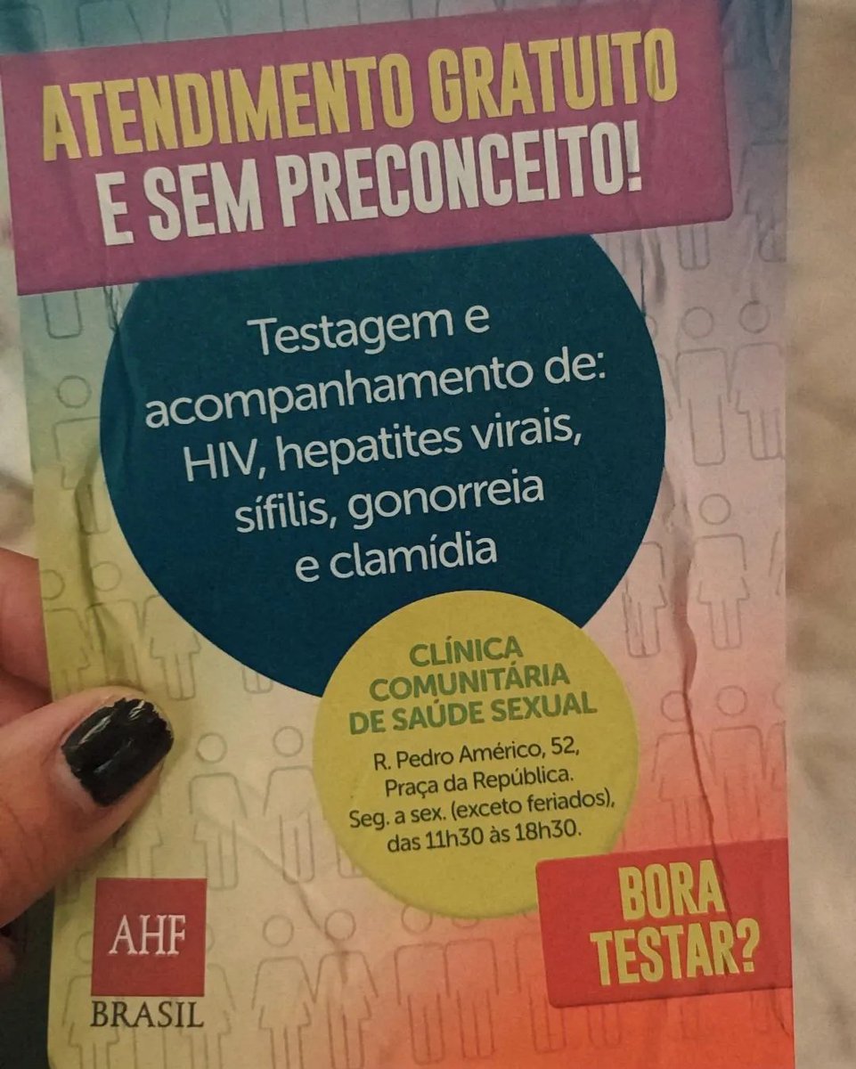 Nawatrix's tweet photo. Se você é de SP, esse é um dos melhores lugares pra testagem gratuita. Fica na praça da República. https://t.co/XLeBHWGDb1