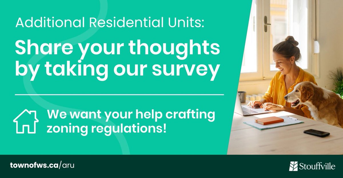 🏘️ Housing options are expanding and we want YOUR help crafting zoning regulations! 🗨️🤝Get involved by taking our survey and by joining the public meeting on May 1 at 7pm at Town Hall! To learn more about ARUs and to take the survey, visit townofws.ca/aru h