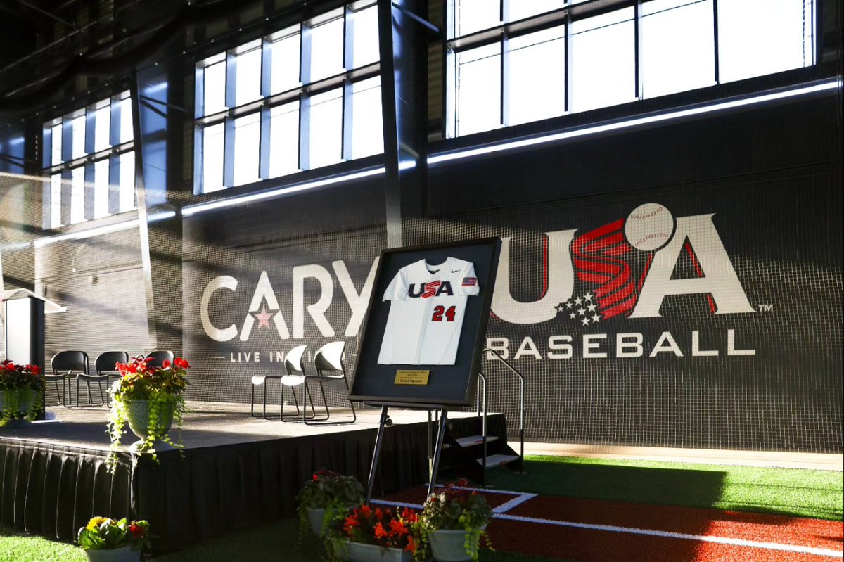 HOME 🏡 USA Baseball and the Town of Cary have announced the grand opening of the Executive Offices and Training Center at the USA Baseball National Training Complex in Cary, North Carolina! The grand opening coincides with a 20-year agreement that was recently signed by USA…