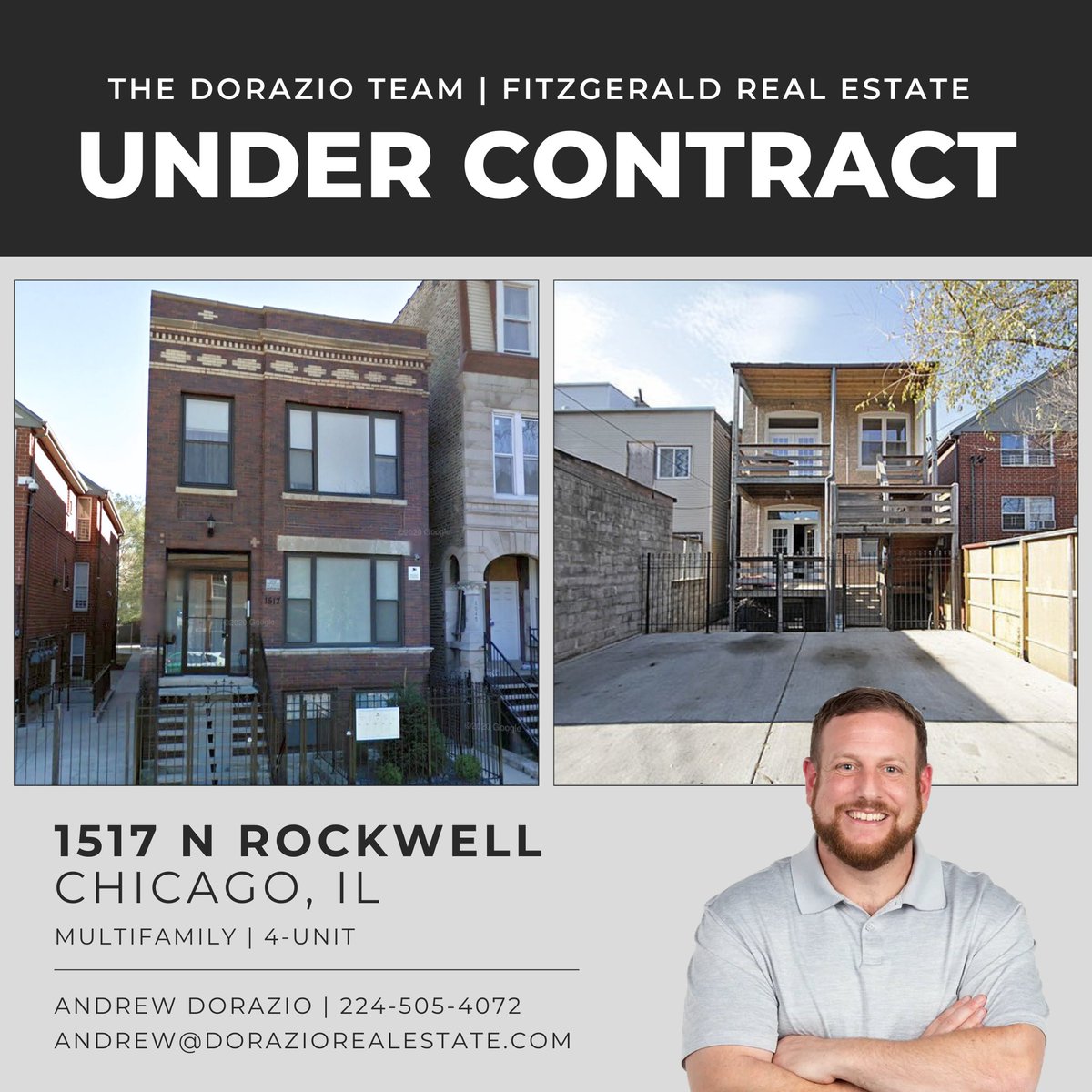 🏆 Another #multifamily contract win today! Excited for our client on getting this high-potential investment property just a few blocks from beautiful #humboldtpark #undercontract. 💯

#doraziorealestate #investmentproperty #multifamilyinvesting #multifamilyrealestate