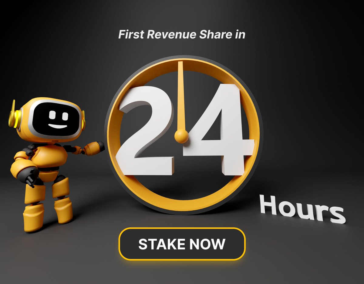 🎉 First $ETH revenue share drops in 24 hours! 🕒 

🌟 Stake before the revenue share to get the rewards. 

🔗 Stake now at rewards.typeai.live

📕 Read more about staking: type-ai.gitbook.io/type-ai/stakin…

⏰ Set your alarms: 7 PM UTC, April 18th

#TypeAI $TYPE #RevenueShare