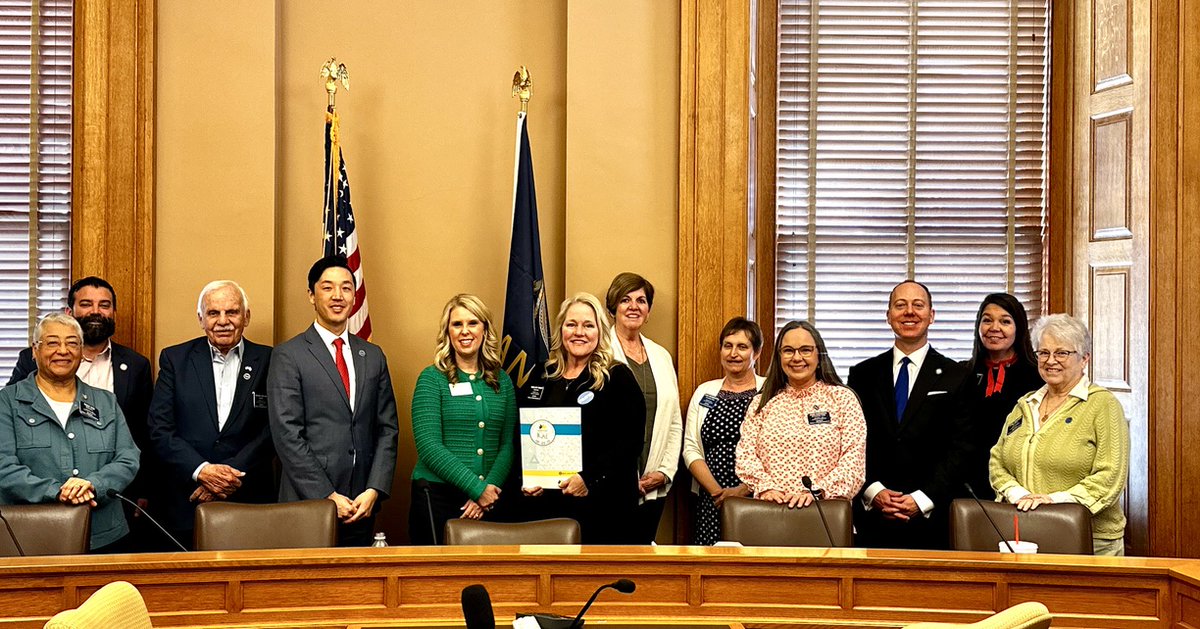 On March 11, the delegation heard from the Johnson County County Community College Adult Education Program to enhance career development!

#ksleg #JoCo