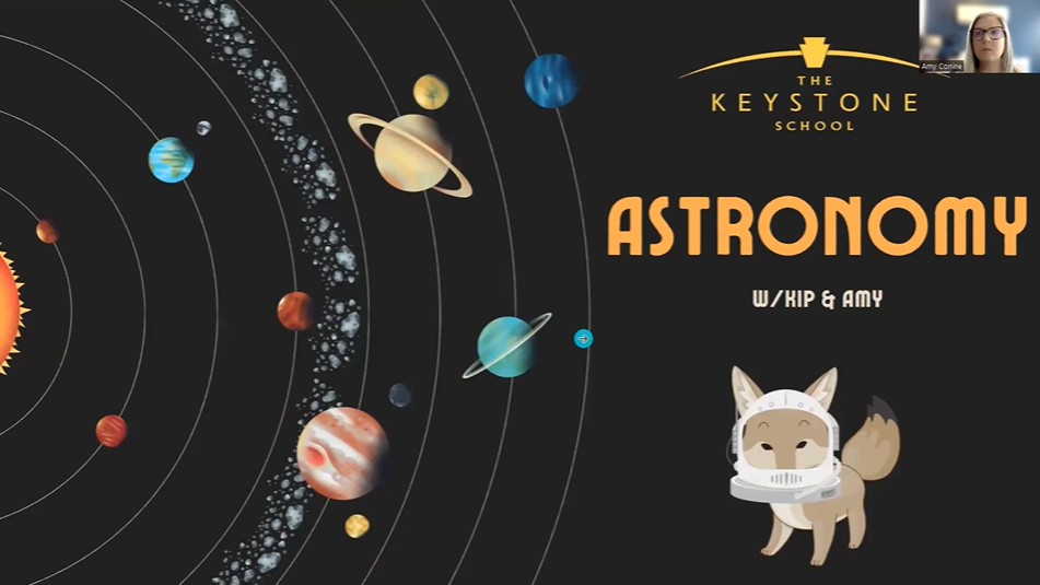 Join Kip and Amy as they go behind the scenes of our Astronomy course!  bit.ly/3vSHORX
#thekeystoneschool #science #highschool #onlinelearning #science #labscience #onlineschool #digitaleducation #astronomy #space #course #astronaut #cosmos #sky #telescope #planets
