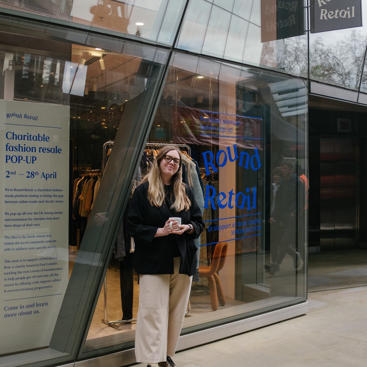 The City of London (@thecityofldn) on Twitter photo 📅 Charitable fashion pop-up Round Retail is open in <a href="/One_New_Change/">One New Change</a> until 28 April!
👗 👖 Shop pre-loved to raise money for local charity Providence Row and circulate premium second-hand men's and women's fashion from well-known brands.
👉 Details: bit.ly/3TXeZvD 📅 Charitable fashion pop-up Round Retail is open in <a href="/One_New_Change/">One New Change</a> until 28 April!
👗 👖 Shop pre-loved to raise money for local charity Providence Row and circulate premium second-hand men's and women's fashion from well-known brands.
👉 Details: bit.ly/3TXeZvD