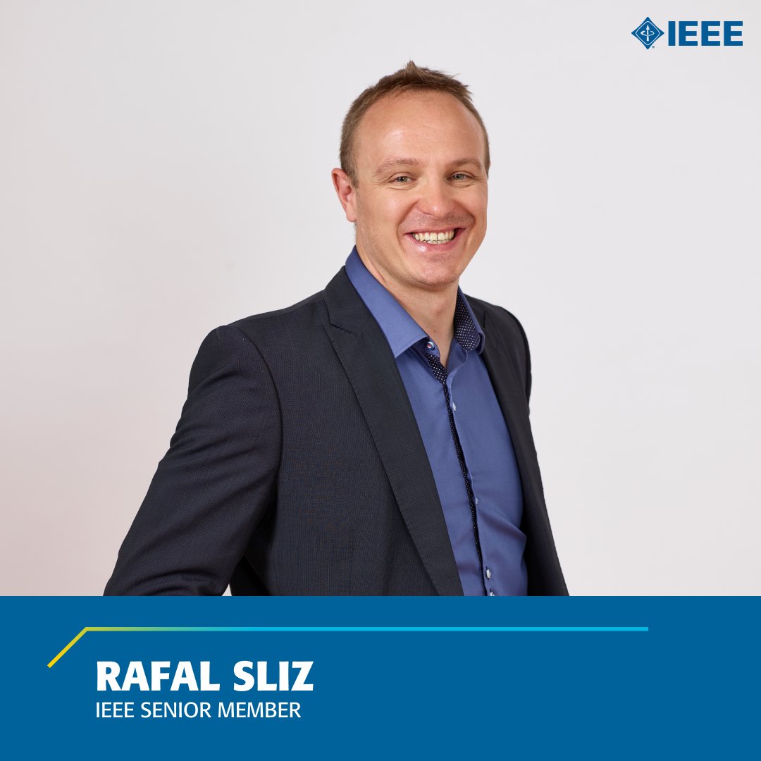 For Education Week, we’re recognizing #IEEE Senior Member Rafal Sliz, affiliated with @IEEEeducation, for his contributions to sustainable energy storage systems and flexible electronics, along with his dedication to education and mentorship.