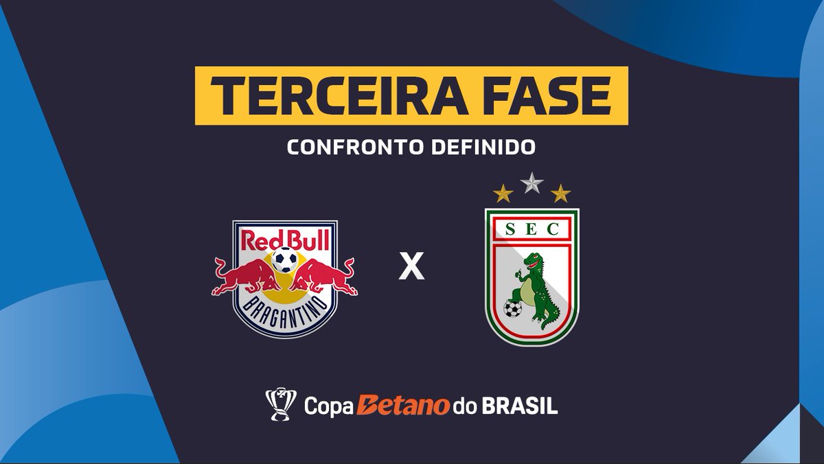 SousaEC91's tweet photo. Saiu! 💥 O Dino enfrentará o Redbull Bragantino pela terceira fase da @CopaDoBrasilCBF !! 

Pra Cima Deles Dino Querido!!!!!!

🦬 X 🦖 ⭐⭐⭐ https://t.co/zAtb8B7ZGl