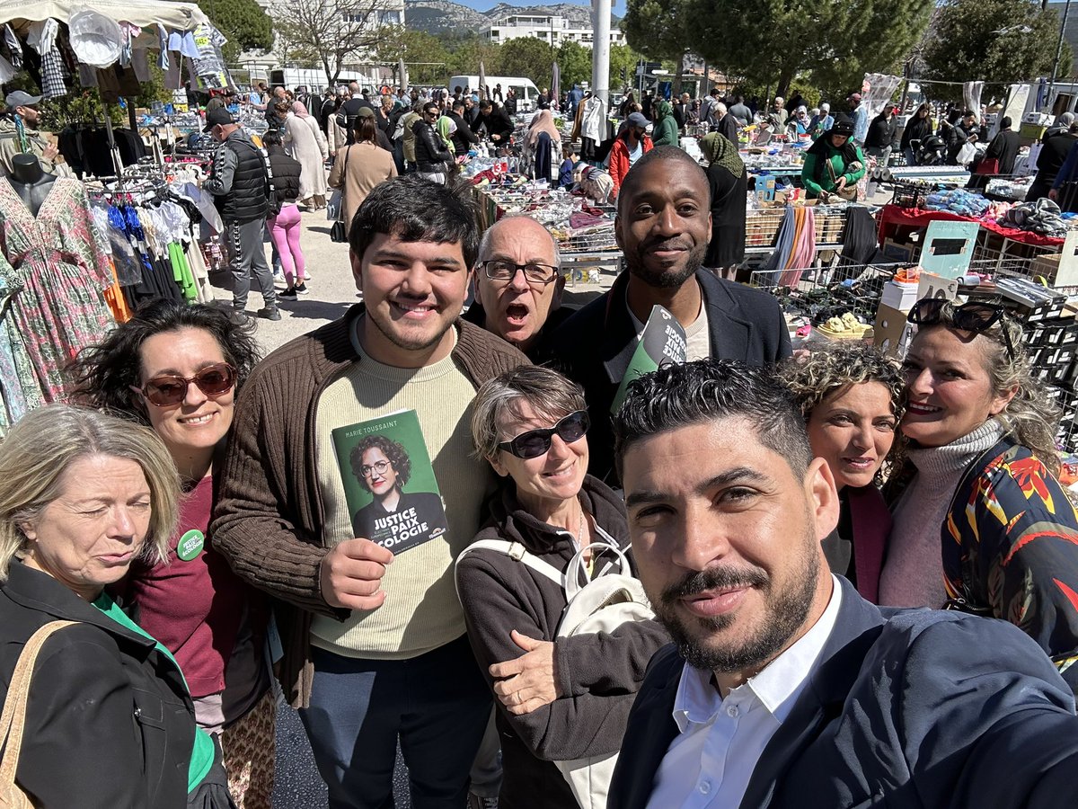 HBouaksa's tweet photo. La campagne #Europeenne2024 des @EELV a fait étape à @laseynesurmer . Excellente journée à la rencontre des seynois et des assos seynoises qui œuvrent dans les quartiers populaires de la ville Merci @kessaciamine1 @diarra_abdou1 @LesEcologistes @ClaudieCar84413 @marietouss1 https://t.co/iMQYsoaNwA
